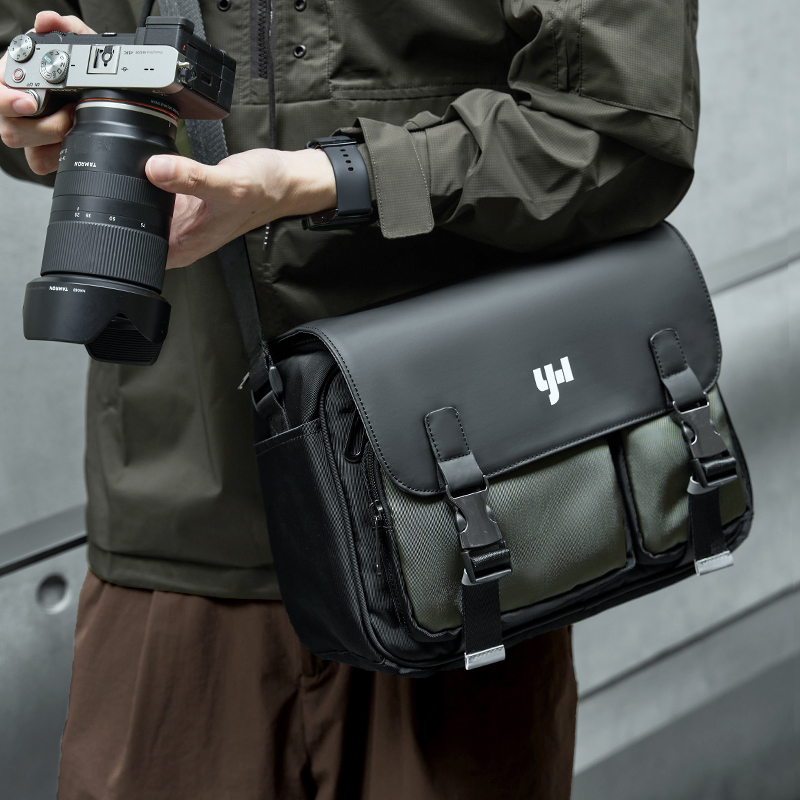 相机包单肩摄影包男斜挎包便携微单反内胆包摄影包复式佳能索尼康