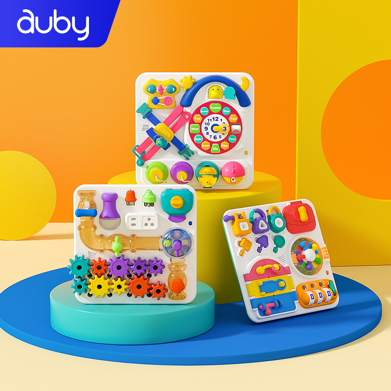 【蒙氏教育】澳贝启蒙幼儿1岁宝宝益智儿童学习忙碌板玩具蒙氏早教