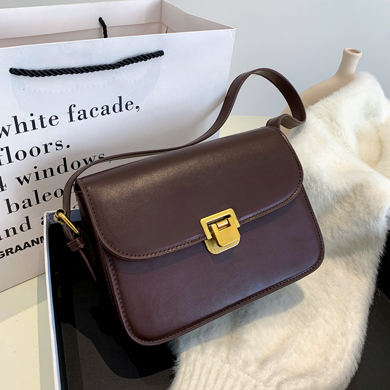 小包包女包2024新款潮时尚百搭秋冬简约质感爆款单肩斜挎包小方包