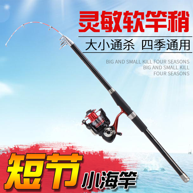 海杆抛竿远投竿海竿超硬碳素软尾小矶竿海竿软稍灵敏矶钓竿