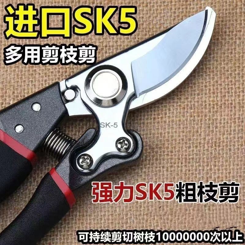 省力王硬钢剪树果树剪修枝镐斧树枝修剪花艺剪子大号手动工具剪刀