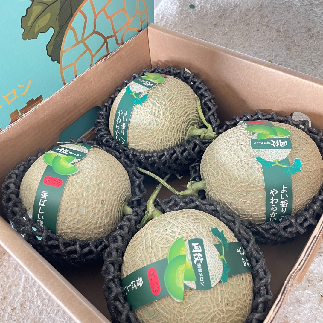 【精选礼盒装】海南网纹瓜冰淇淋网纹蜜瓜玫蜜珑瓜静冈甜瓜新鲜