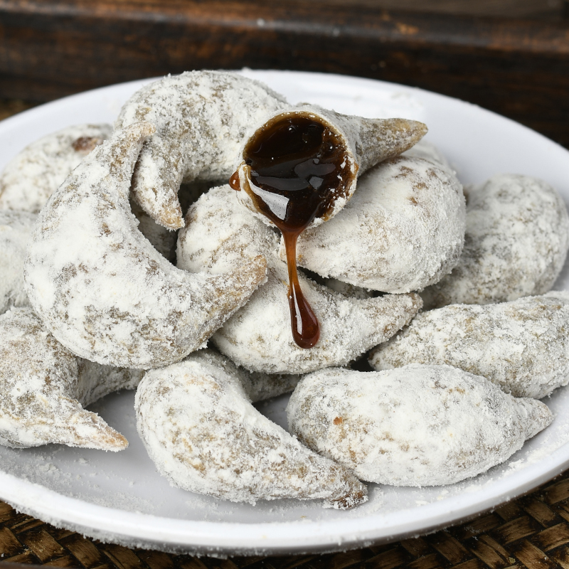 红糖羊角蜜老式传统蜜糖角梅豆角淮北特产