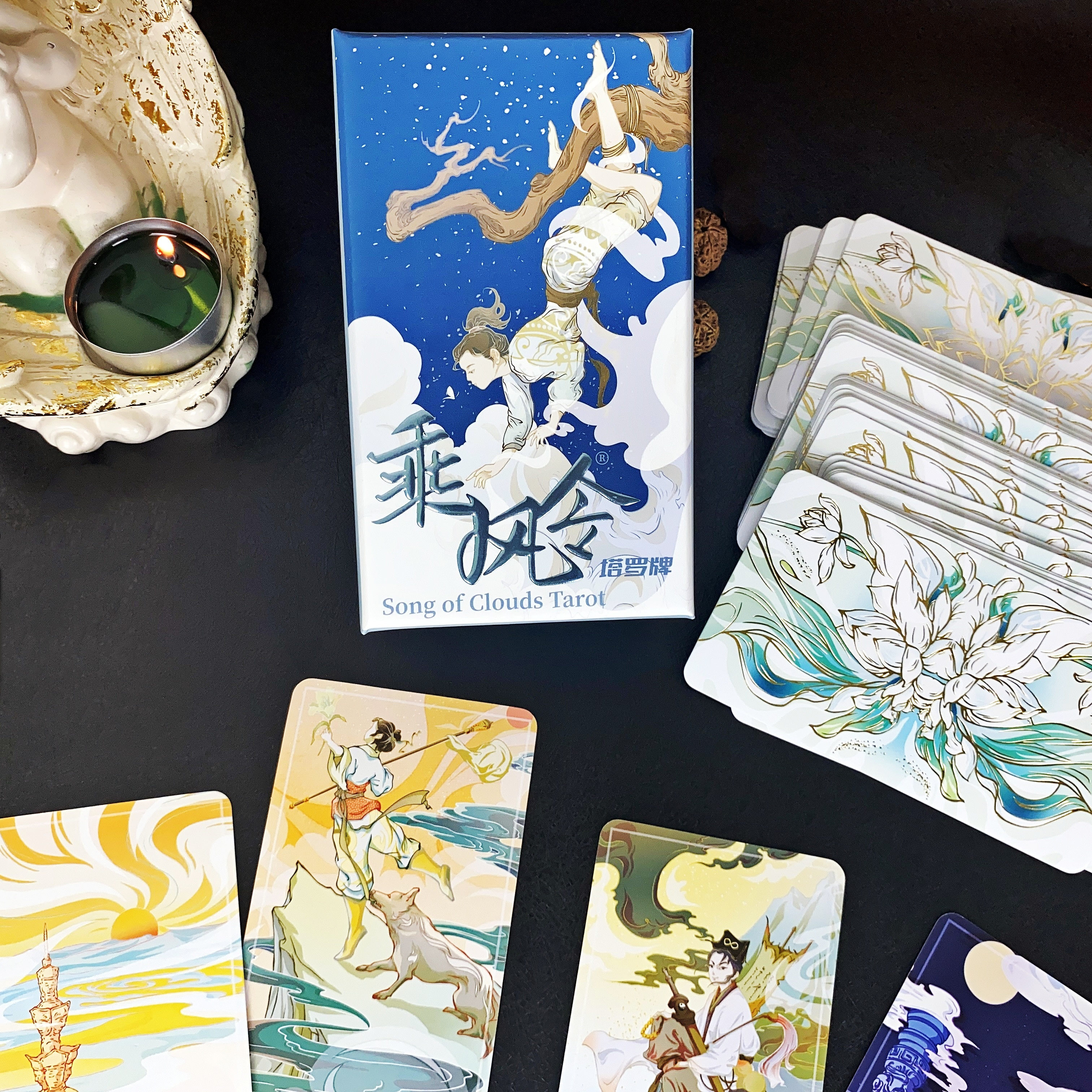 正版【乘风令】塔牌tarot中英双语卡牌桌游