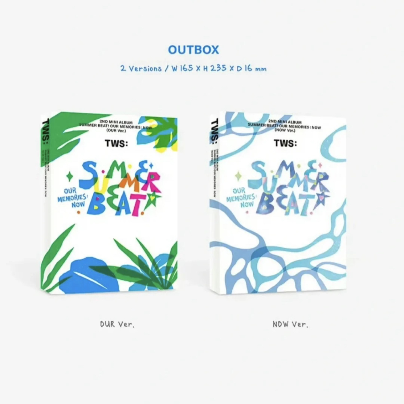 【现货包邮】TWS新专迷你2专辑［Summer Beat］ mini2专辑全新未拆