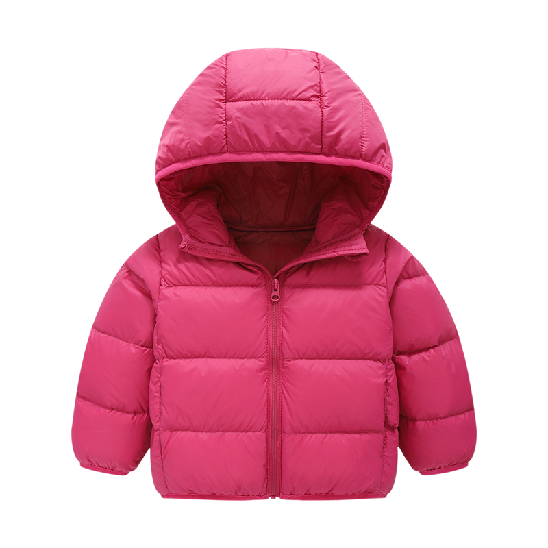 【三防带帽轻羽绒外套 小乐妈咪】婴儿童羽绒服男女宝宝轻羽绒外套