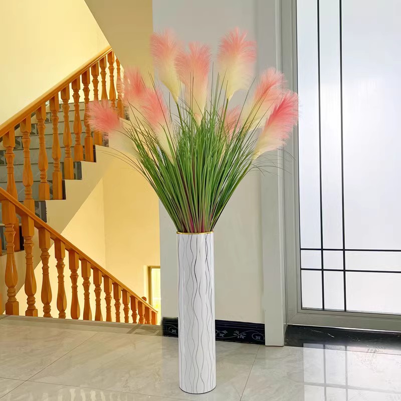 仿真大芦苇花客厅落地摆放假花橱窗网红直播间装饰品摆件植物花艺