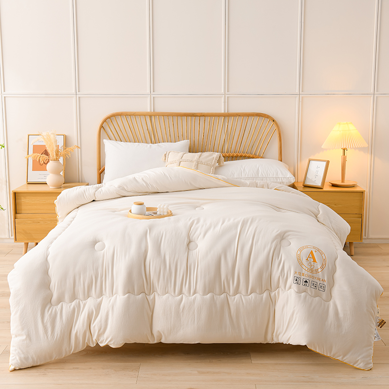 拉萨发货西藏包邮家用学生宿舍纯色柔软亲肤加厚秋冬大豆被