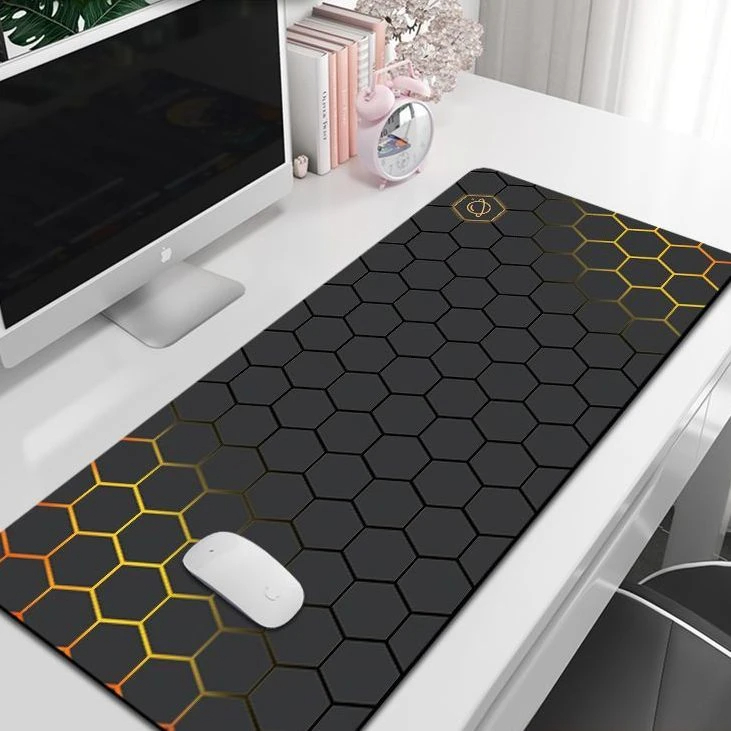 超大鼠标垫动漫男女生电竞游戏办公小号加厚护腕电脑桌垫子防滑