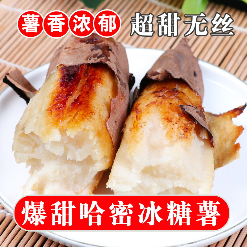 【奶油白哈密薯】内蒙冰糖白哈密薯白心蜜薯番薯沙地番薯白薯