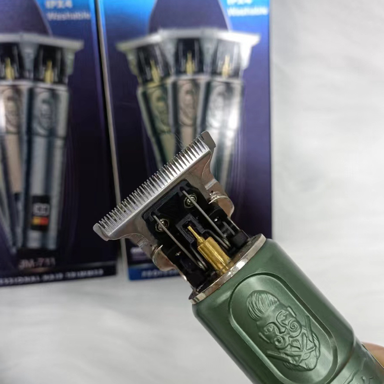 【颜色随机】外贸高端锂电推子全合金   收纳盒