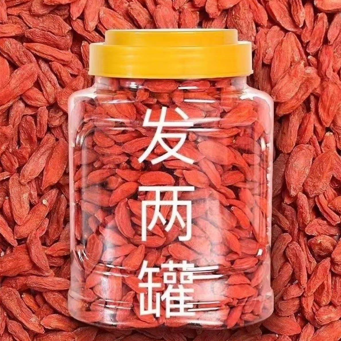 正宗宁夏枸杞罐装头茬新货正宗大颗粒苟杞子泡水泡茶枸杞包邮