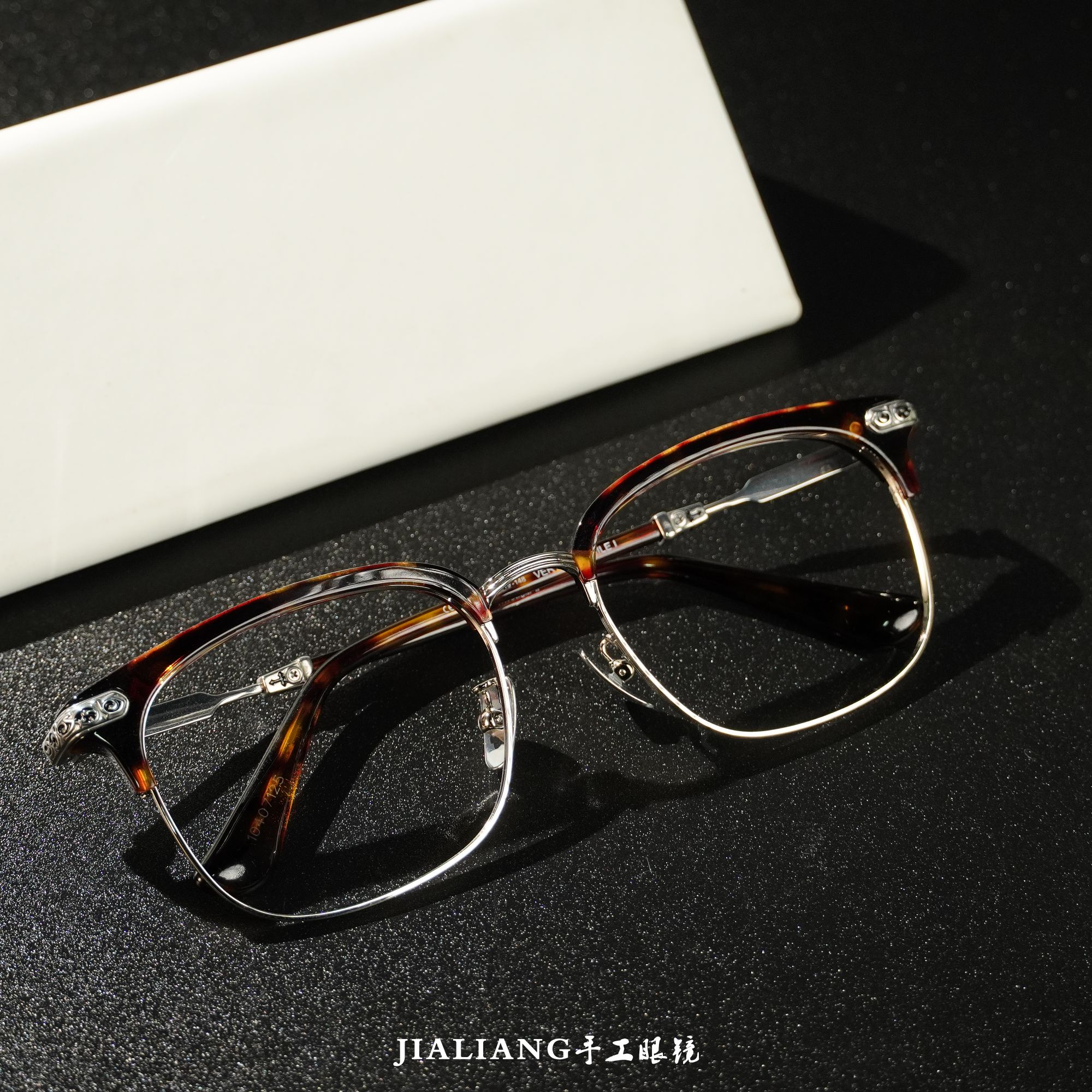 枭雄周sir大脸大码超轻高档百搭高清蓝光近视眼镜素颜眼眶镜框镜