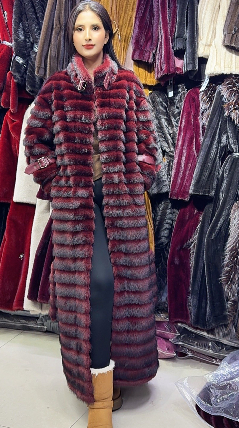 人造皮草 2025年最新长款环保皮草（130）