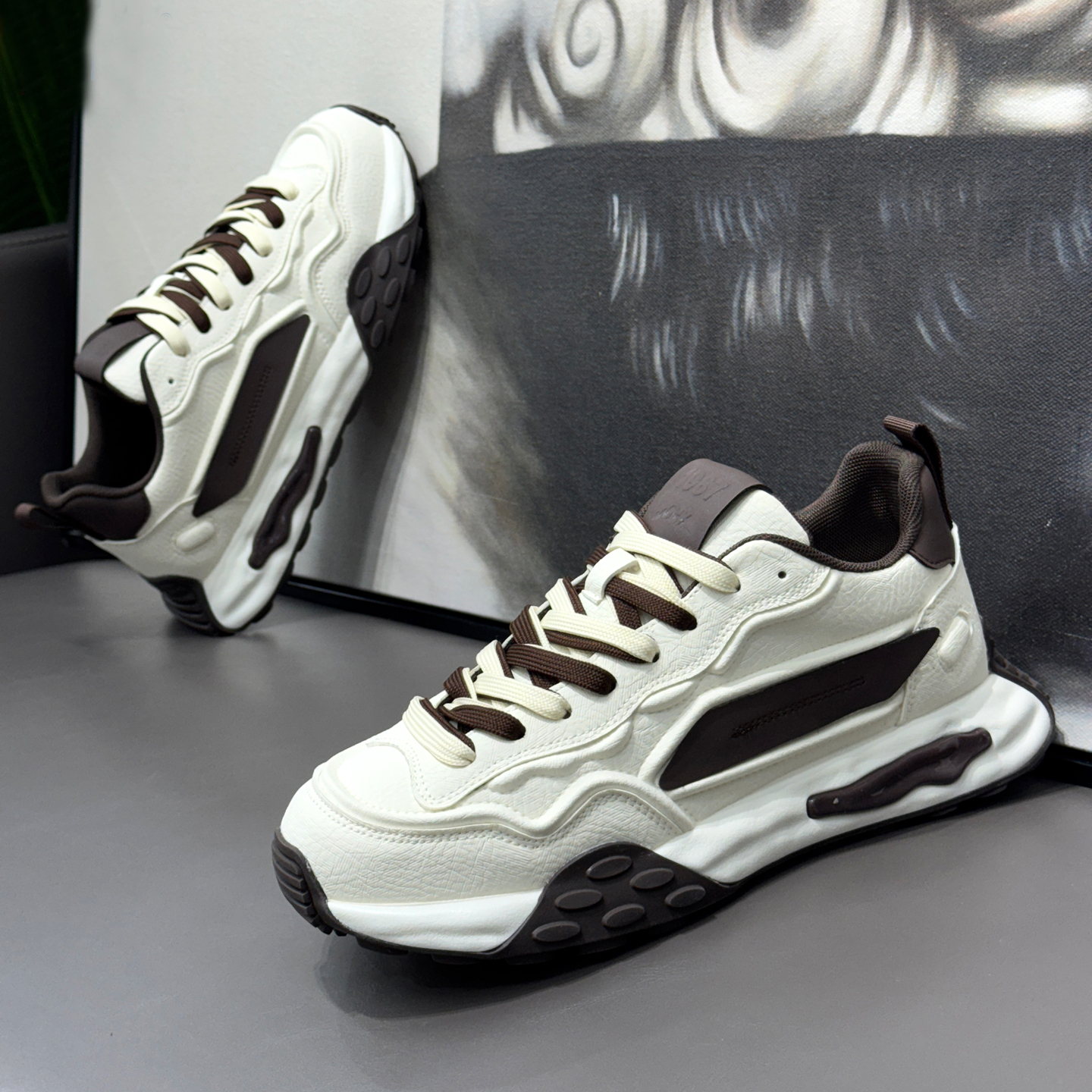 运动休闲鞋增高休闲鞋时尚休闲鞋休闲潮鞋潮流男士网红厚底ins