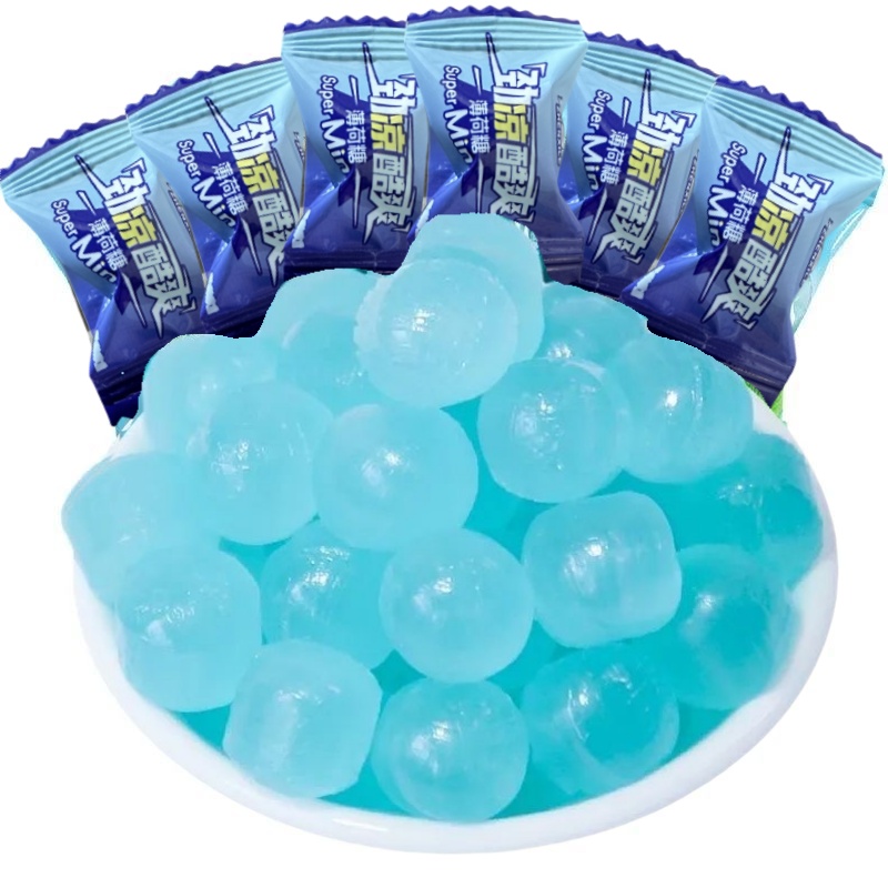 强劲清凉薄荷糖爆款润喉硬糖果随身零食散装休闲办公商用招待老式
