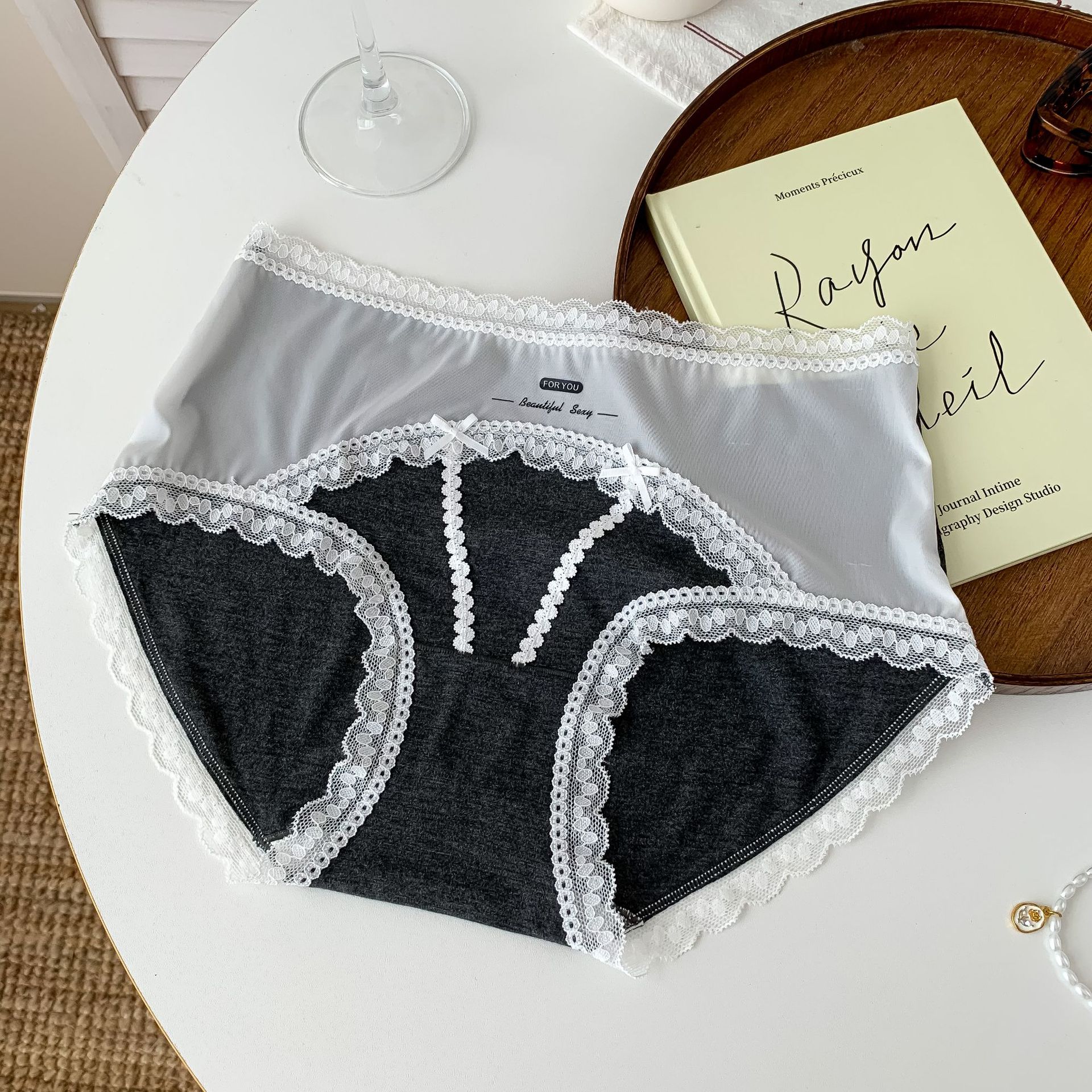 2025新款内裤女绵柔中腰舒适三角裤甜美女生大码内裤