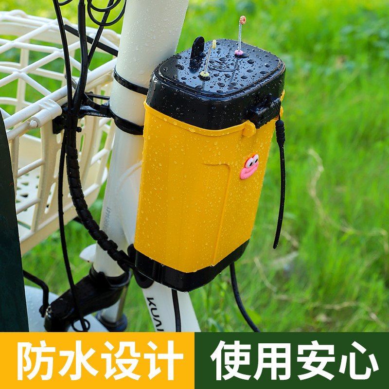 电动车收纳盒电瓶车室外充电器防雨罩可拆御电瓶车杂物筐储物箱
