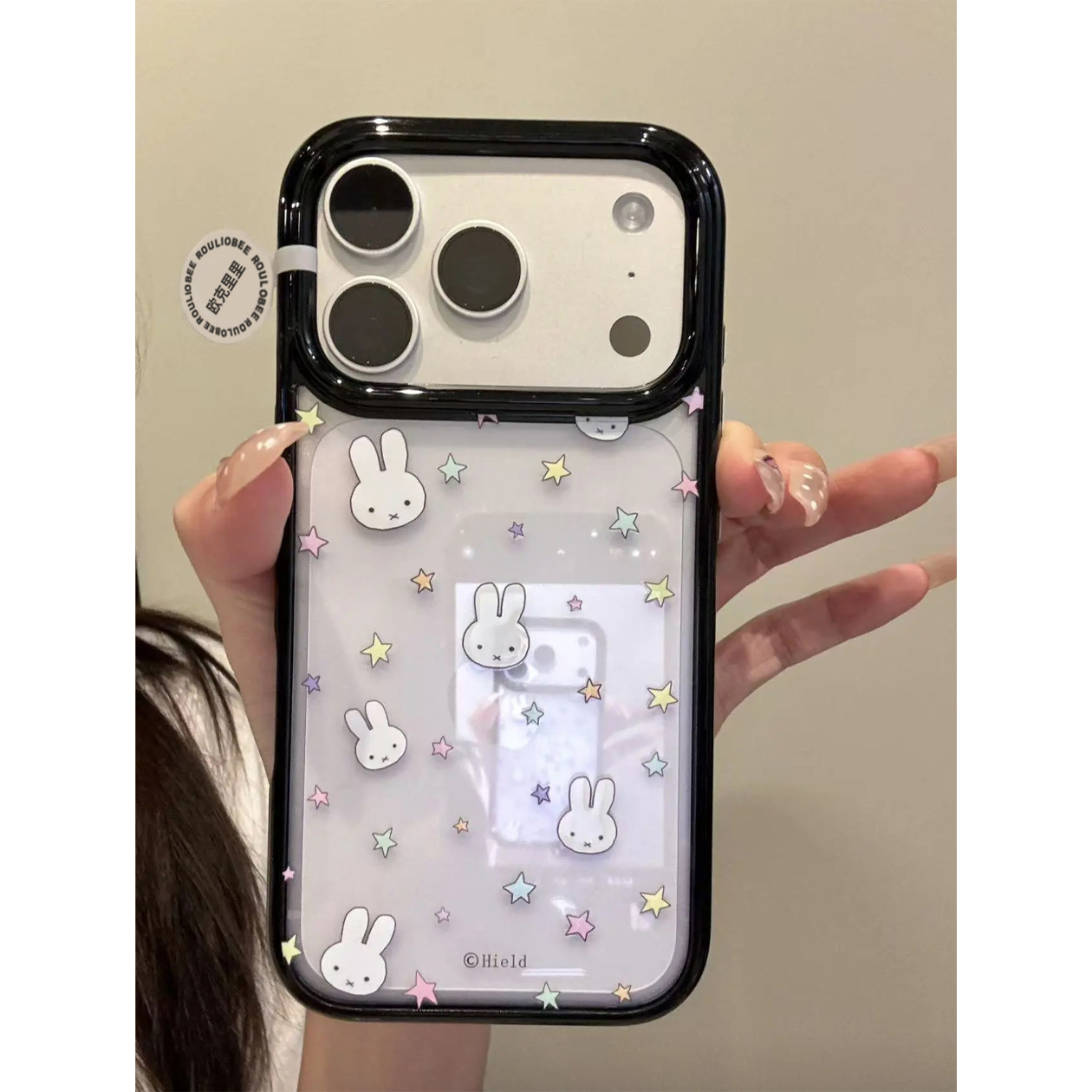 欧克里里米菲兔兔适用苹果17/16promax手机壳iPhone15/14/13/12