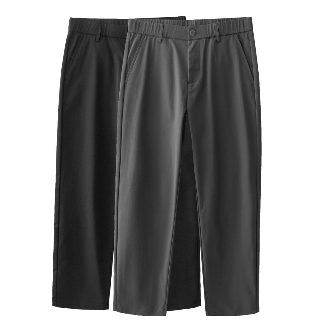 9962款夏季超薄速干松紧休闲冰丝空调男裤