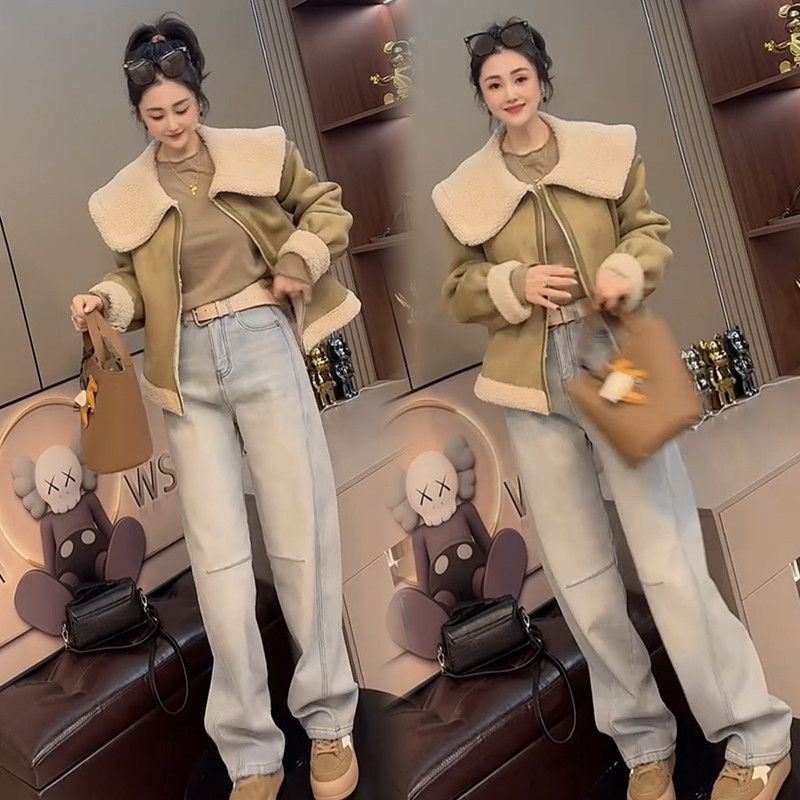 2025秋季新款时尚显瘦气质网红高档套装女高级百搭宽松两件套