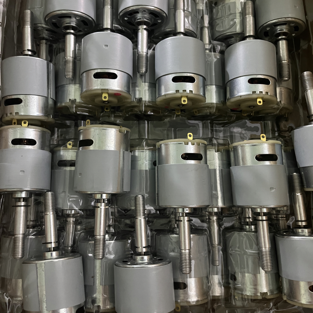 12V纯铜电机小型马达电机电动一只电风扇维修全铜风扇电机马达