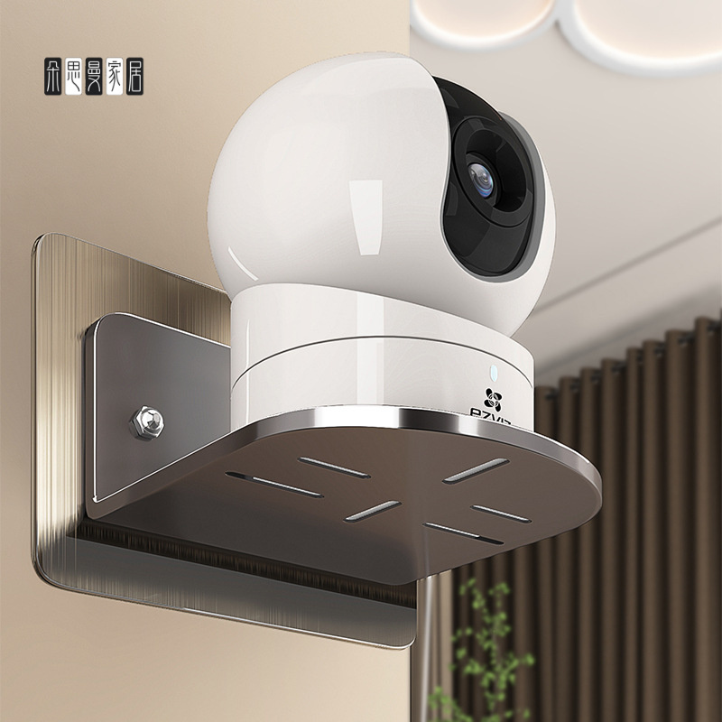 朵思曼墙上置物架墙壁放路由器架子机顶盒摄像头收纳支架