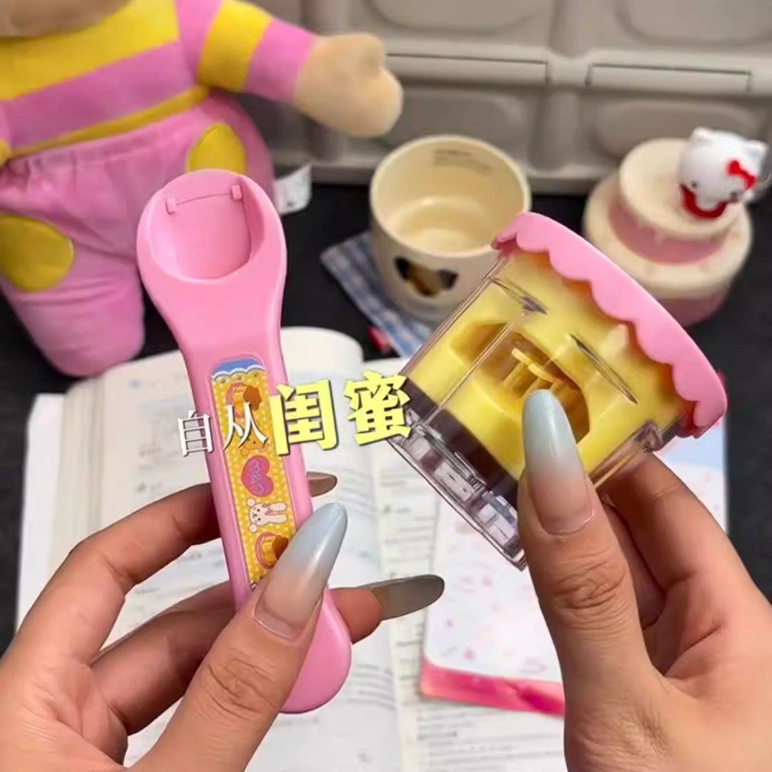 现货布丁果冻草莓布丁套装仿真食物高颜值益智喂食玩具送礼