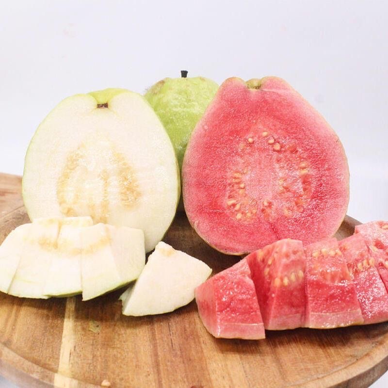 广西源产地果园现摘新鲜红心白心芭乐软糯香甜番石榴【韵达包邮】