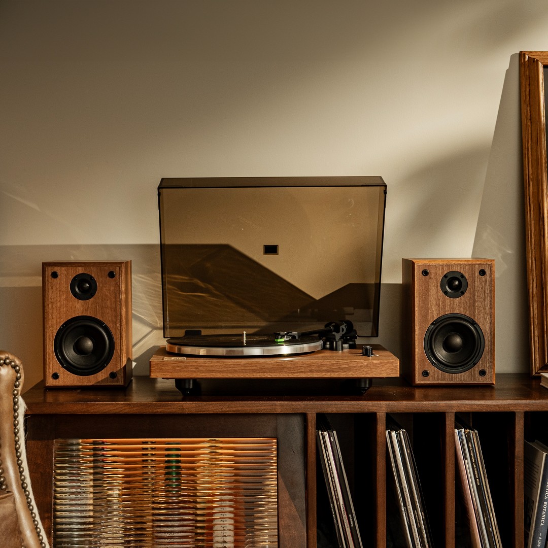 ARK ROCKET卡西尼蓝牙黑胶音箱美式复古专业级分体黑胶蓝牙唱片机