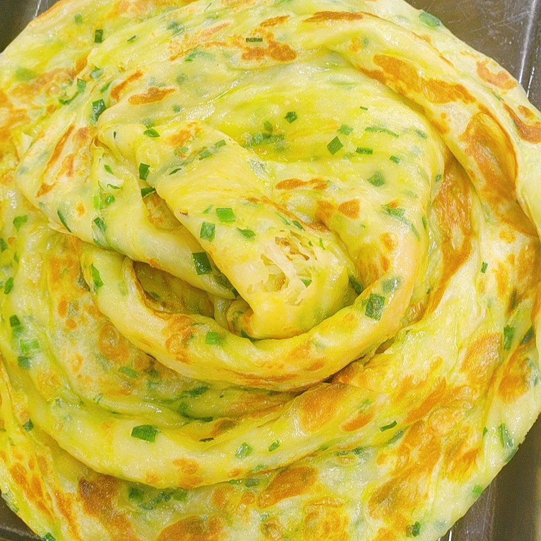 即食速食大油饼葱花大油饼早餐早餐饼手抓饼