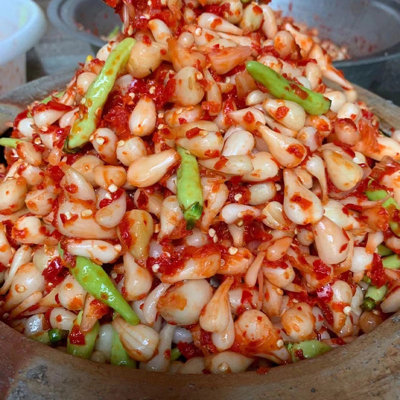 四川特产剁椒藠头酸辣茭头腌制教头咸菜香下饭菜泡菜罐装儿时味道