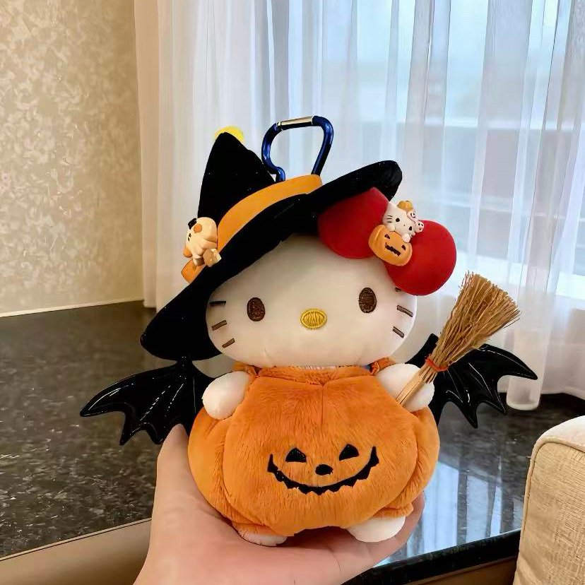 【现货】万圣节南瓜hellokitty包包挂件书包背包装饰摆件生日礼物