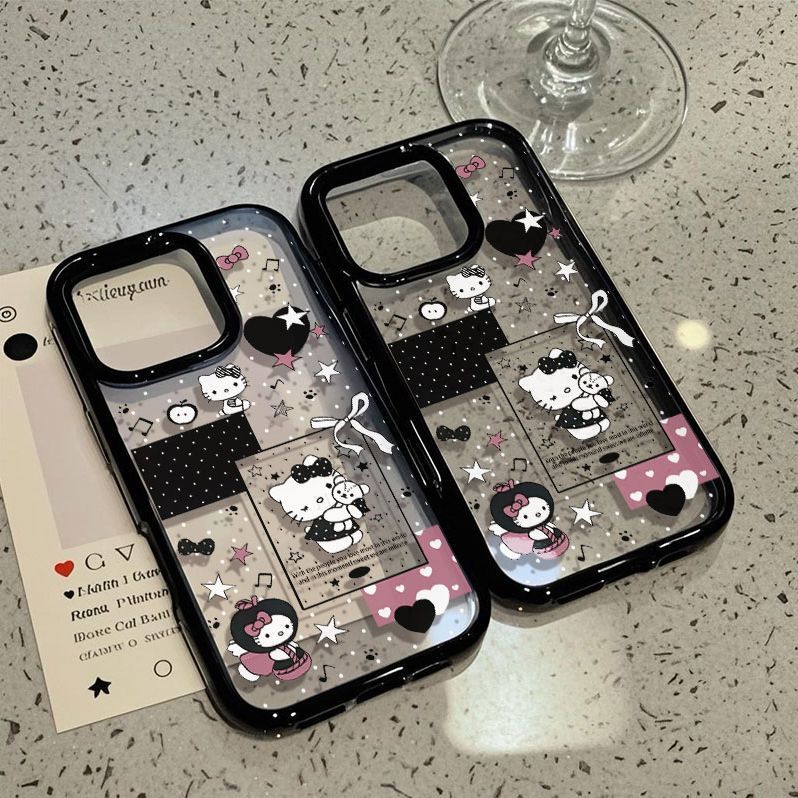 KT酱适用苹果15Pro手机壳13硅胶XSMax/xr/12女16/14p套8P