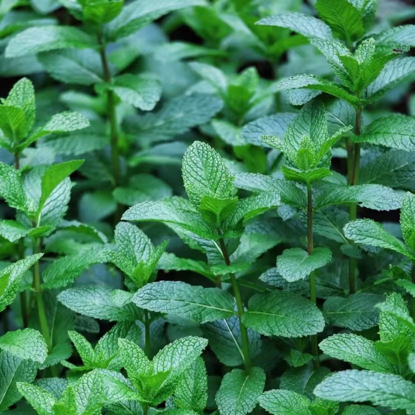 新鲜可食用薄荷盆栽室内阳台庭院水培香草驱蚊观叶植物大苗薄荷叶