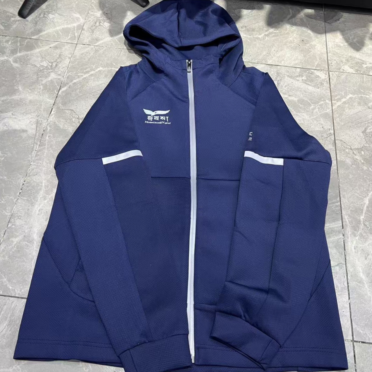 春秋防风运动风黑色风行者外套透气户外训练连帽开衫男女款