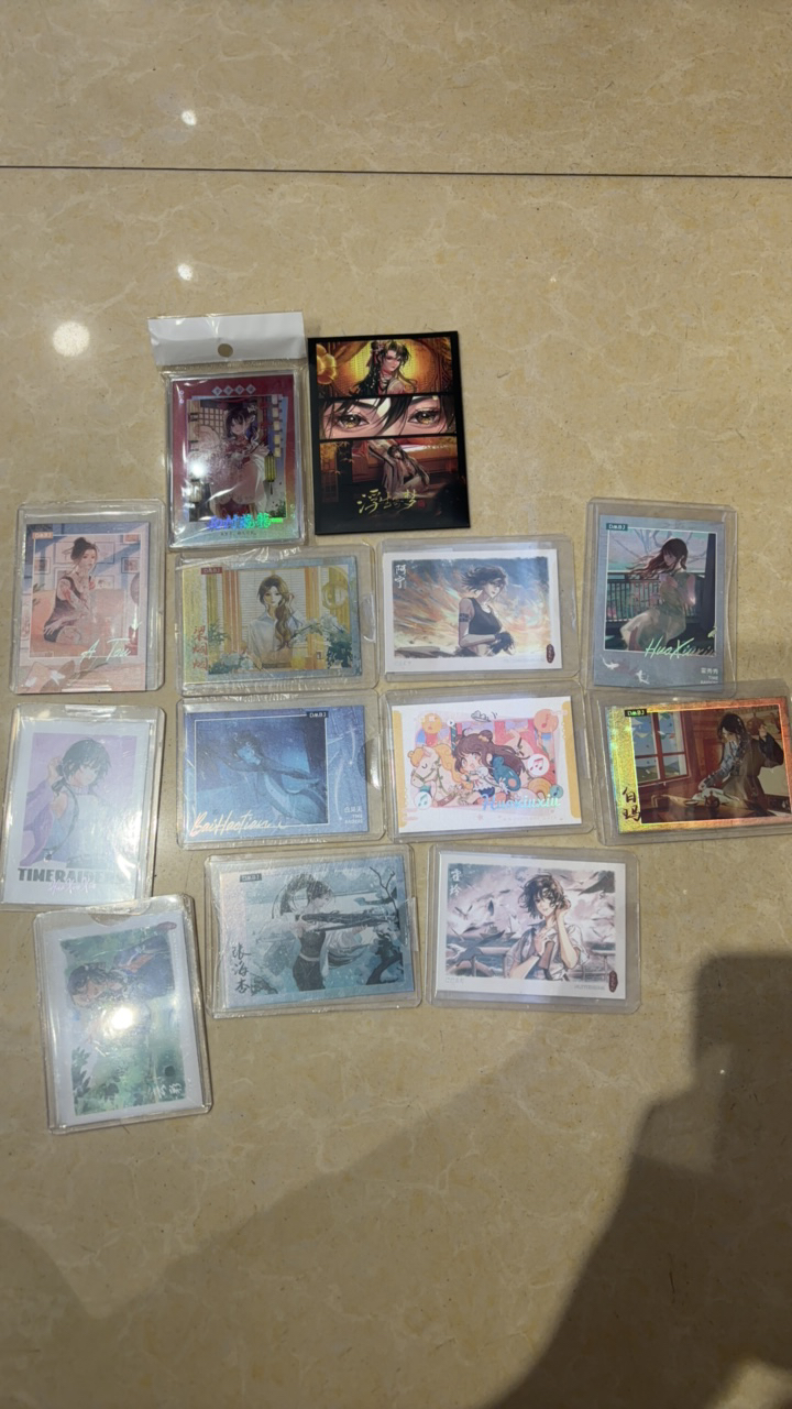 盗墓笔记 女性人物拍立得