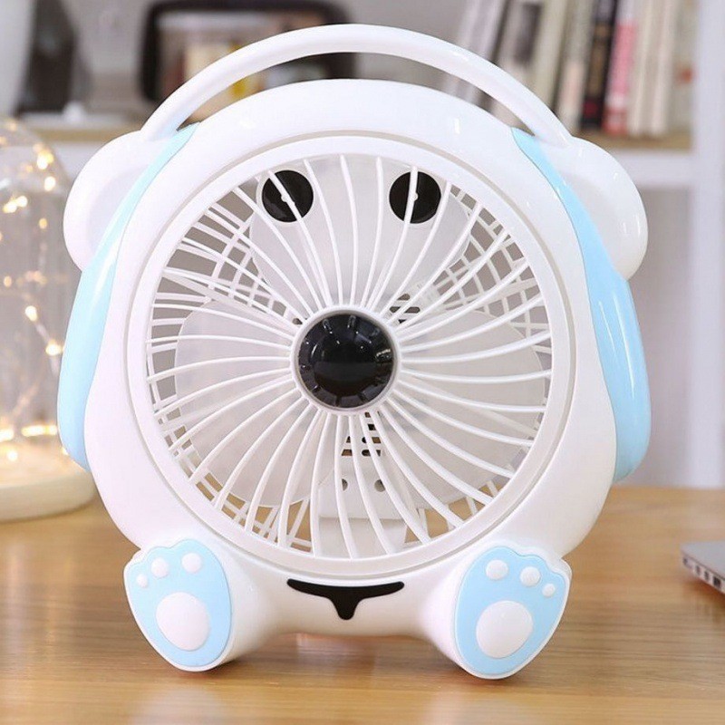 卡通台式儿童小风扇小型迷你电风扇学生宿舍小电扇台扇办公室家用