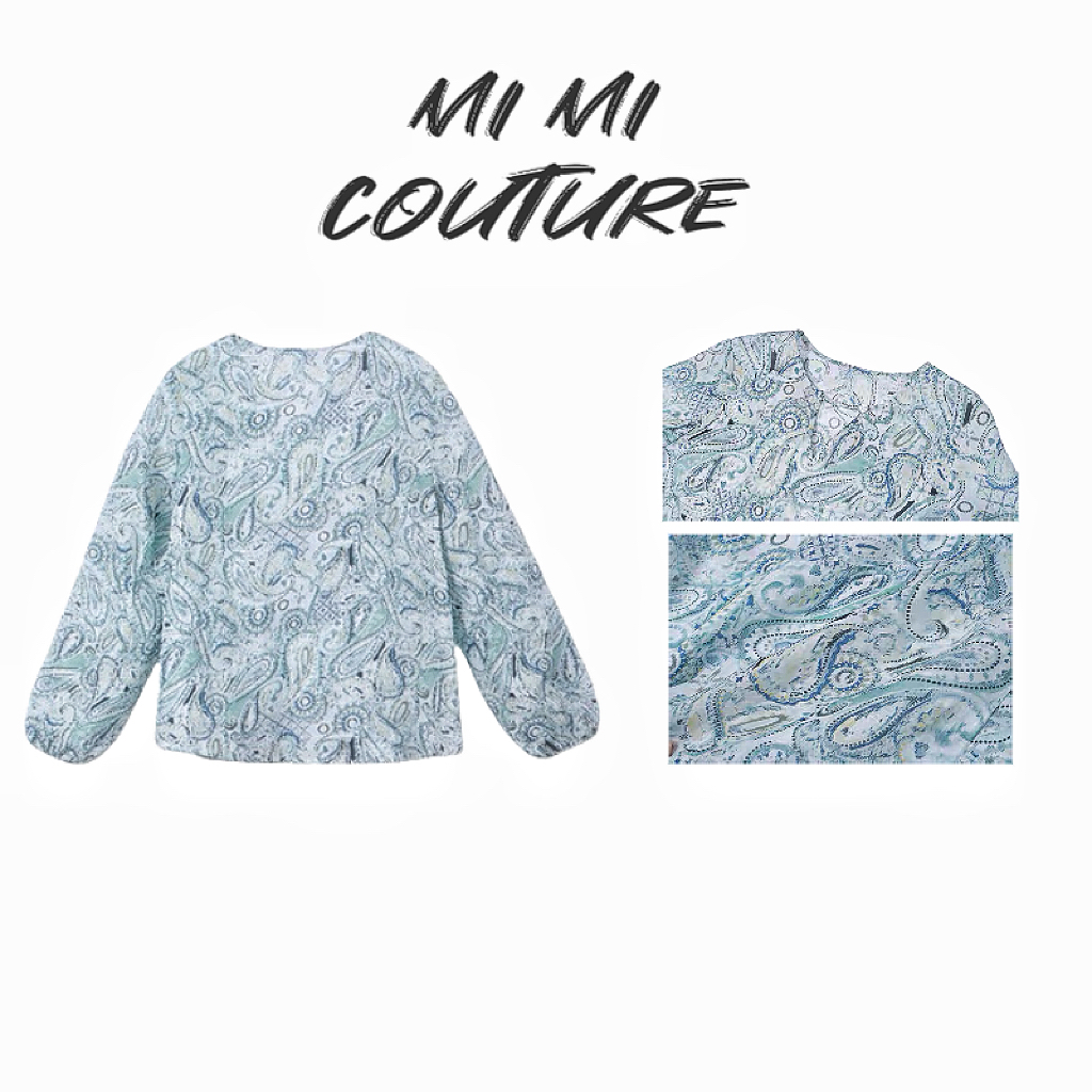 尤里专属【青花瓷】2025新款优雅舒适新中式高级感国风套装89