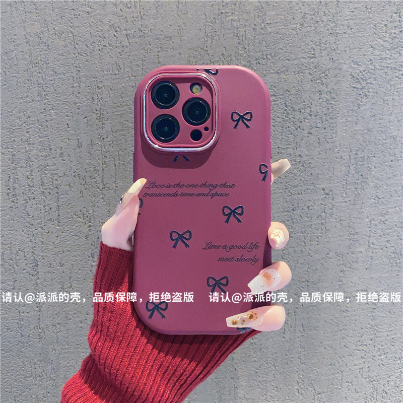 （iPhone13系列）金属小胖妹适用iPhone13/13Pro/13ProMax手机壳潮