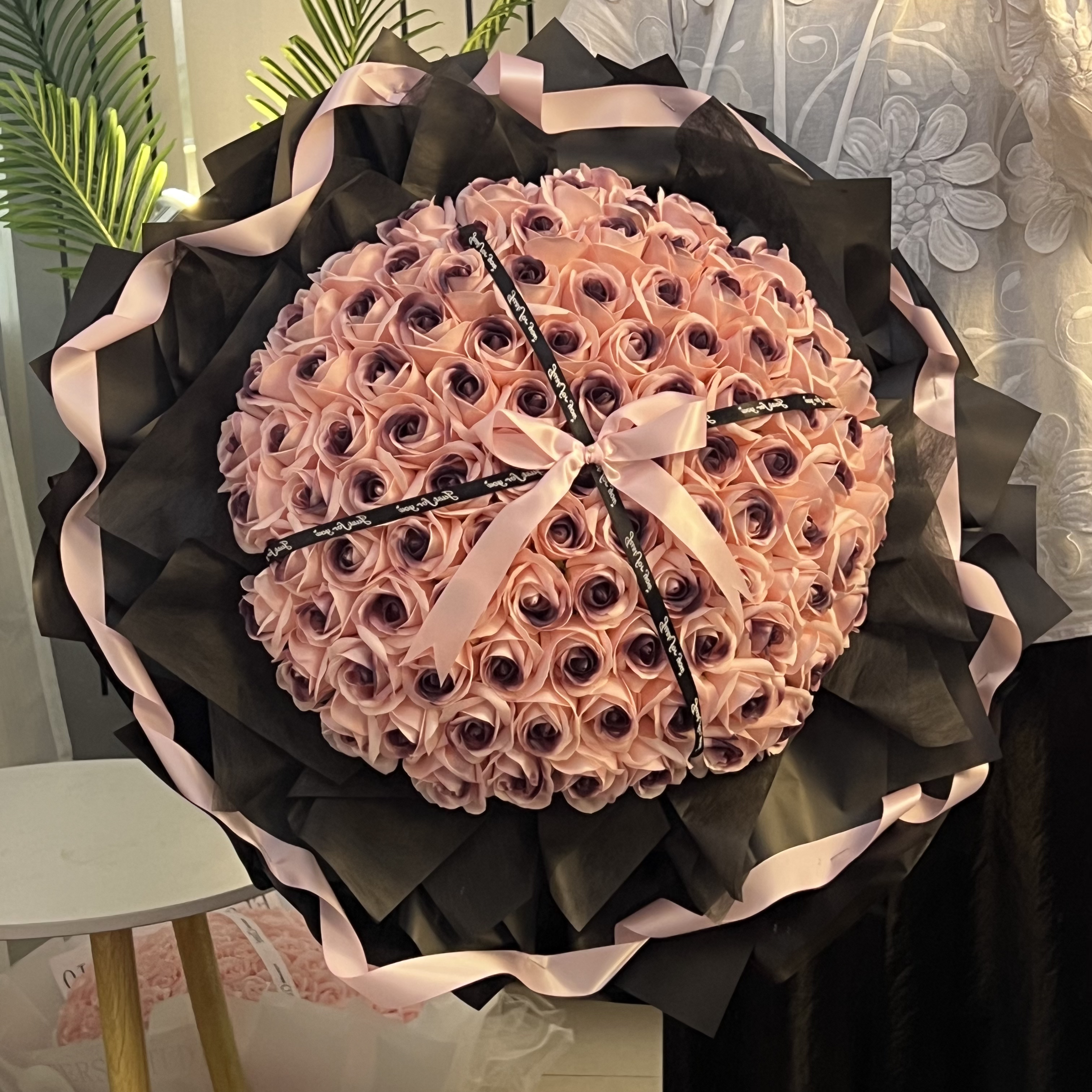 99朵乌梅子酱520礼物情人节送女友男友生日礼物皂花顺丰发货送花