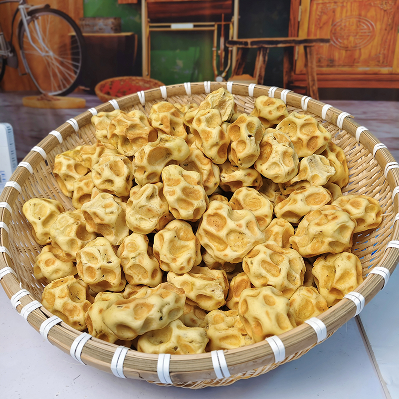 杜毛女手工夹心石子馍五仁香辣味陕西特产石头馍老人小孩糕点零食