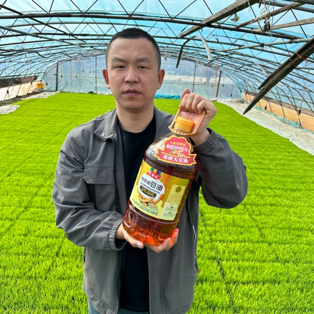 东北笨炸豆油 大豆油 笨豆油 生产队冷炸压榨工艺 才营养5L
