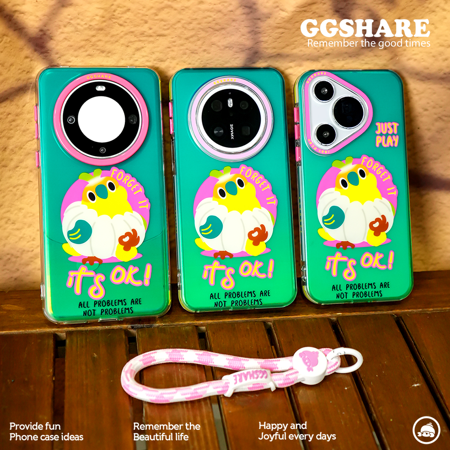GGSHARE【适用华为】原创蒜鸟蒜鸟磁吸磨砂手机壳mate70Pro趣味IMD
