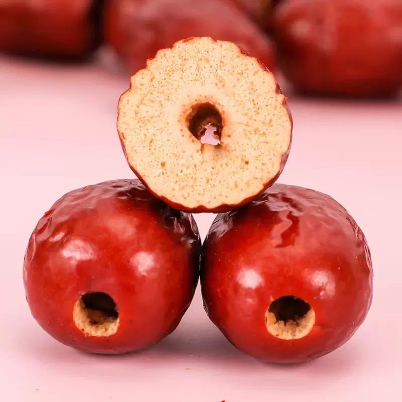 【新疆去核枣】新疆红枣去核红枣500g袋装去核灰枣新疆特产干果零食