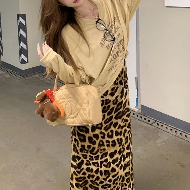高腰休闲显瘦时尚百搭网红洋气炸街套装 2025年春季韩系风女装长