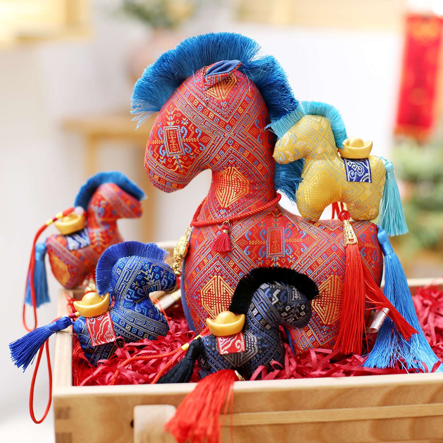 2026马年吉祥物公仔布艺毛绒玩具新年吉祥物小马玩偶年会礼品定制