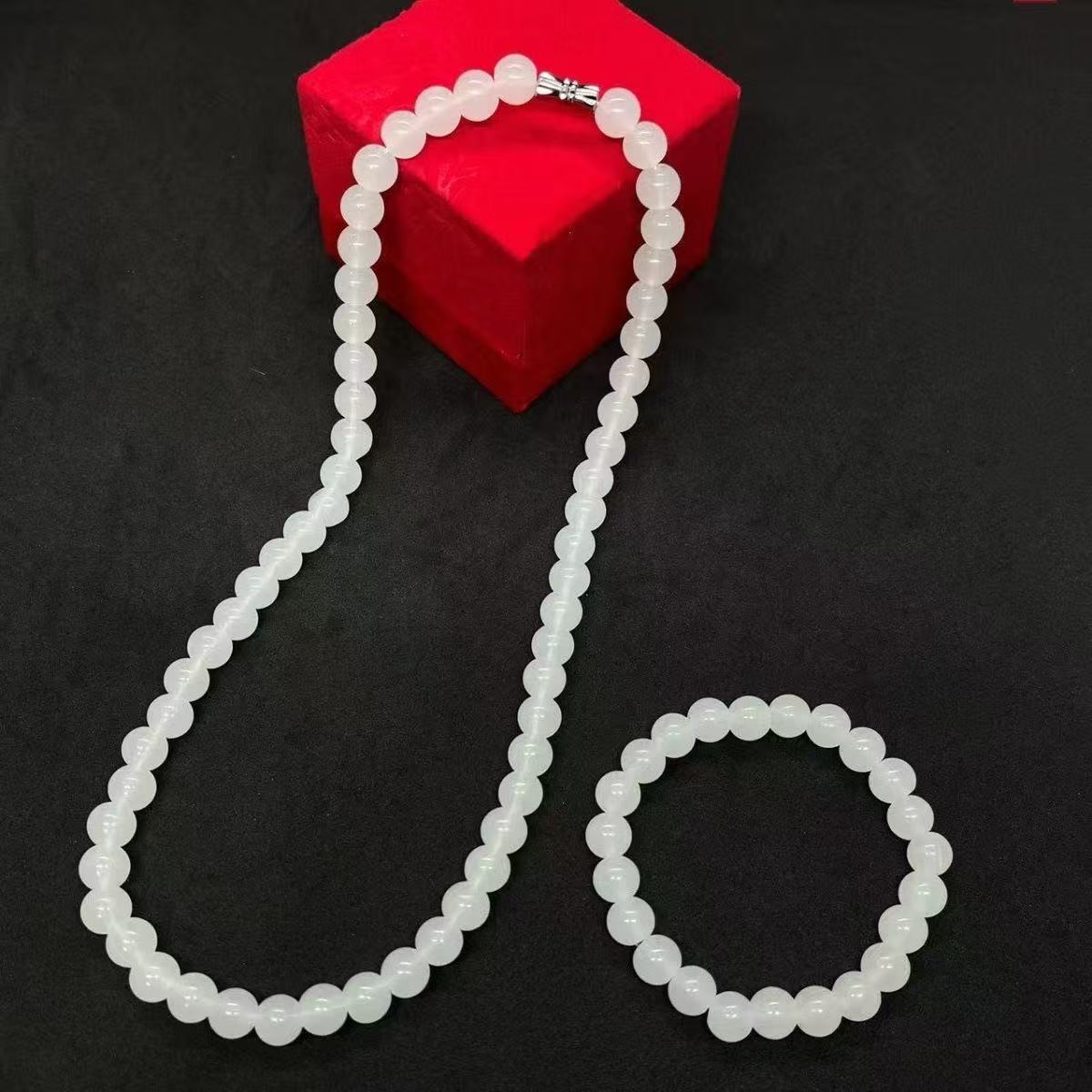 珐琅手链 时尚精品精美珐琅手串+项链两件套A001