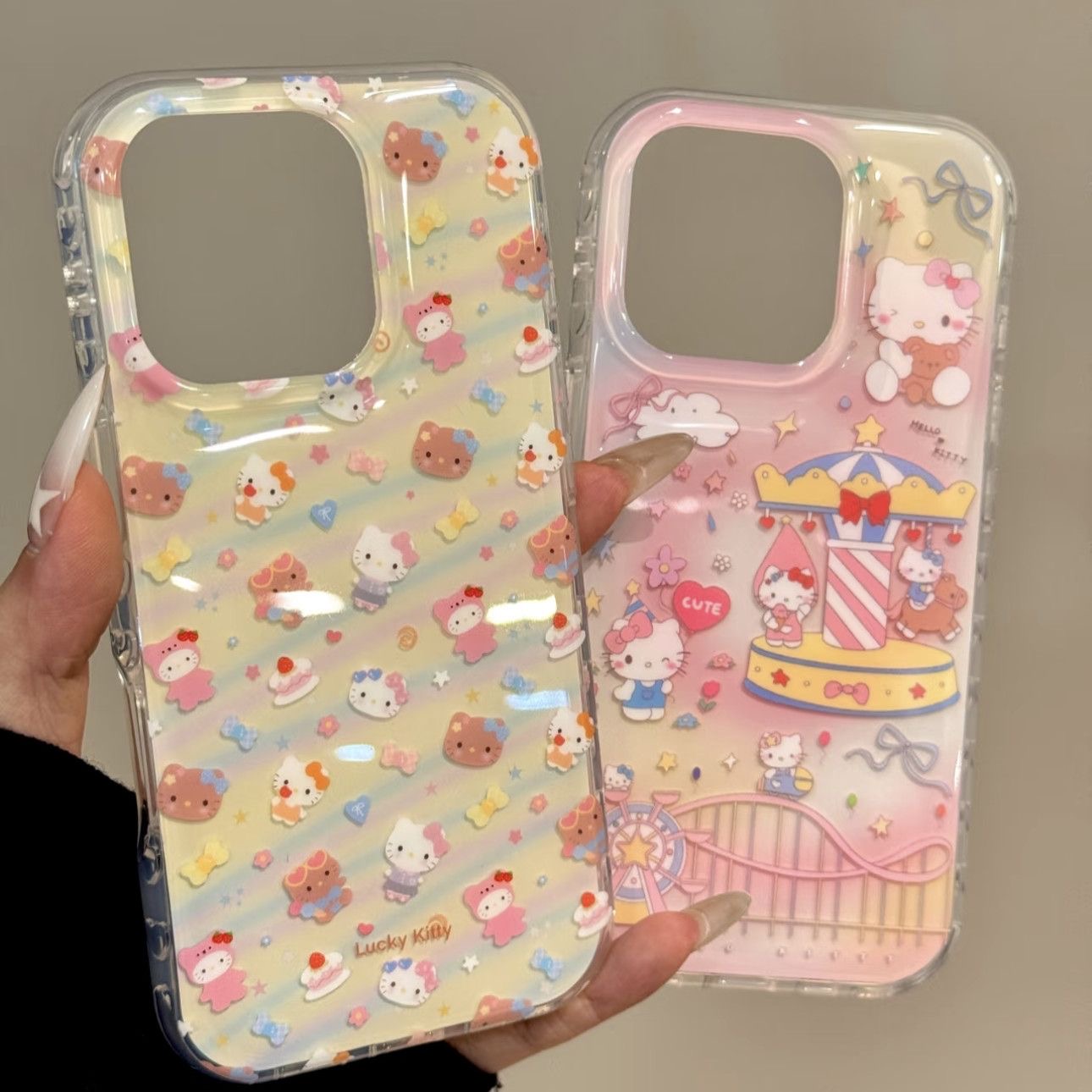 旋转木马蛋糕KT适用苹果16Promax新款15手机壳14华为vivo小米oppo