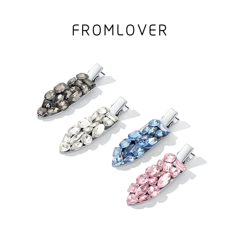 FROMLOVER/从爱之名高光碎钻刘海发夹【自由搭配颜色】